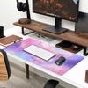 Desk Mat and Mouse Pad, Purple Starry Sky view 4