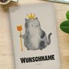 Mr. & Mrs. Panda Personalized Cat King Journal, Queen Design, A4 view 2