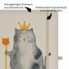 Mr. & Mrs. Panda Personalized Cat King Journal, Queen Design, A4 view 3