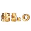 M4 Brass Knurled Threaded Inserts, M4x7x6 (10 pcs) view 4