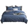 Treer 3-Piece Duvet Cover Set, Soft Microfiber, Blue Gray, 200 x 200 cm view 1