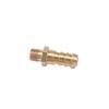 EVANEM Brass Barbed Air Hose Adapter, M8x1.25 to 8 mm view 1