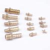 EVANEM Brass Barbed Air Hose Adapter, M8x1.25 to 8 mm view 2