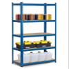 Humberg Heavy-Duty Storage Rack, 875 kg, 5 Shelves, 180 x 90 x 40 cm, Blue view 4