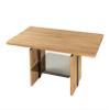 58 aufm Kessel Cathi Square Coffee Table 110 x 65 x 50 cm, Solid Oiled Wild Oak, 16178 view 2