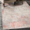 Mazovia Gro Living Room Rug 240 x 330 cm Cream Orange Abstract Soft view 1