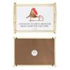 Mr. & Mrs. Panda Robin on a Sled Wooden Serving Tray view 4