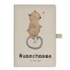 Mr. & Mrs. Panda Personalized Notebook, Bear Riding a Unicycle view 1