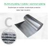 ZXCASDF Insulation Foil, Double Aluminum Bubble Foil, Reflective Roll for Roofs, Walls and Floors, 10 mm Thick, 1 x 9 m view 4