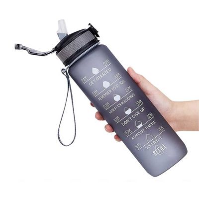 WXTRE 1-Liter Motivational Sports Water Bottle, Leakproof
