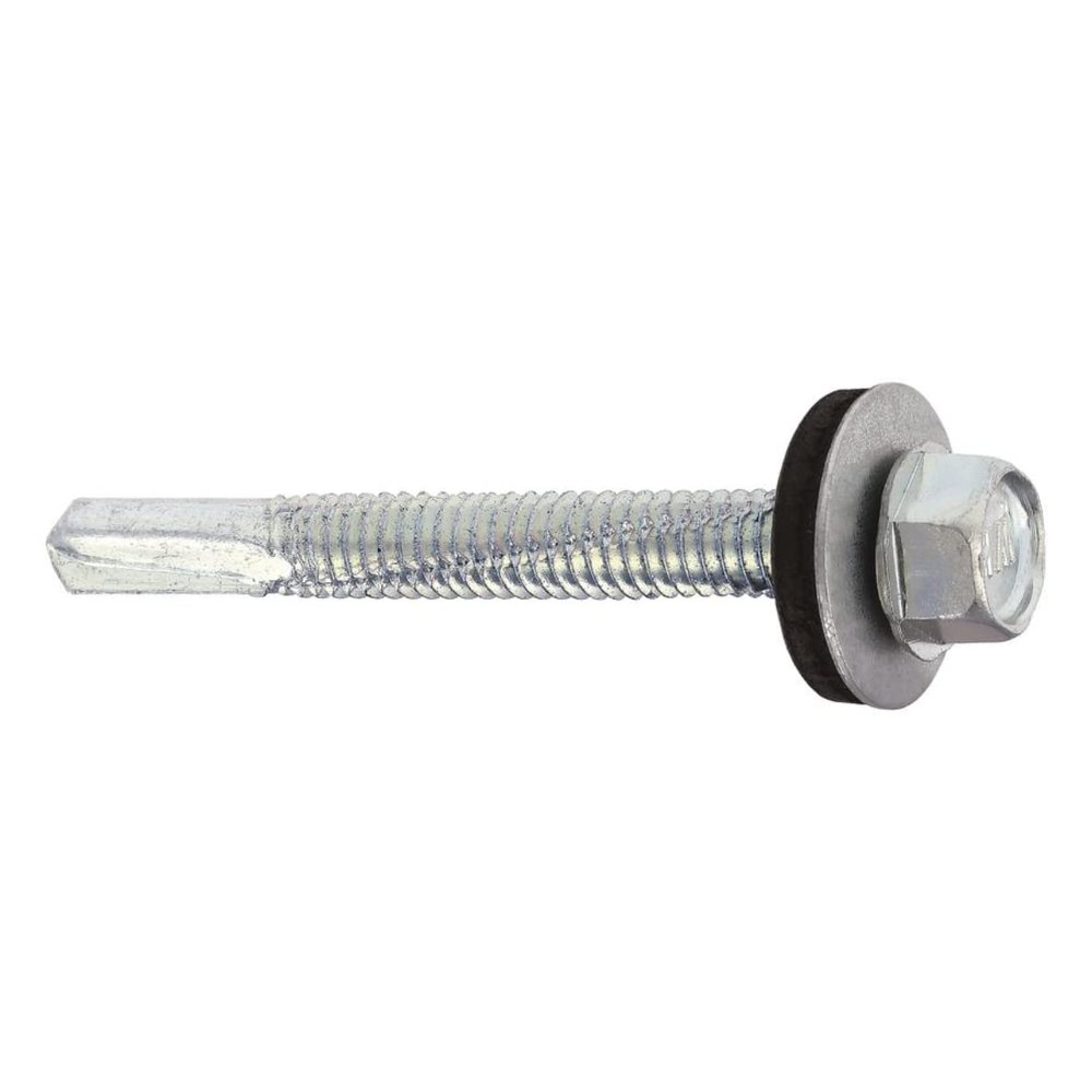 KLIMAS Self-Drilling Specialty Screws for Sheet Metal on Steel up to 12 mm, 5.5 x 50 mm, 200-Pack