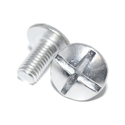 M6 x 70 Stainless Steel Flat Round Head Screws, 10-Pack
