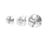 M6 x 70 Stainless Steel Flat Round Head Screws, 10-Pack view 2