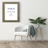 NiRa Solid Wood Baroque/Rococo Picture Frame 25 x 45 cm, Antique Silver view 3