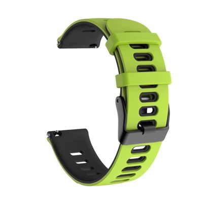DAIKMZ 20/22 mm Silicone Sport Band for Garmin Venu 2, Forerunner 645/245/55/158, Vivoactive 3/4 and Venu 2 Plus