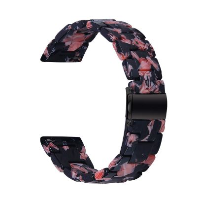 DAIKMZ 20 mm Resin Watch Band for Garmin Venu 2 Sq, Venu 2 Plus, Forerunner 645/245, GarminMove, Vivoactive 3, and Vivomove HR