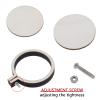 Joyangy Round Mini Wooden Embroidery Hoops (10-Pack), 4.7 x 4 cm, for Crafts, Jewelry & Keychains view 4