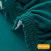 DuANgu Stretch L-Shaped Sofa Cover, Washable Couch Slipcover, Stylish Universal Furniture Protector for Kids, Green, 2–4 Seater (235–300 cm) view 2