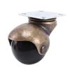 Swivel Ball Casters, 1.5 in, No Brake, 4-Pack view 3