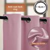 Opaque Blackout Privacy Curtain, 280 x 140 cm (H x W), Light Pink, 1 Piece view 2