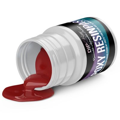 Epoxy Pigment Paste, Lipstick Red (approx. RAL 3001), 100 g