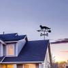 Roof-Mounted Metal Weather Vane for Outdoor Décor view 3
