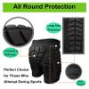LONGPING 3D-Padded Protective Shorts with Hip and Buttock EVA Pads, Heavy-Duty Gear, S–3XL (Color: B2, Size: L) view 2