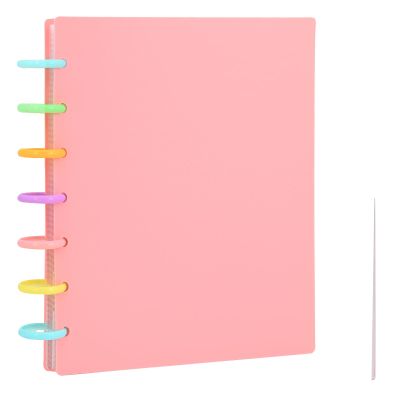K-Pop Photocard Binder, 7.6 cm, 4-Pocket Card Holder with 30 Inner Pages, 240 Cards, Pink