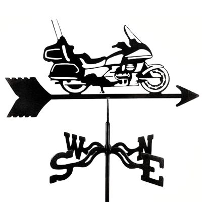 Stainless Steel Garden Weather Vane, Retro Wind Direction Indicator, Style 2