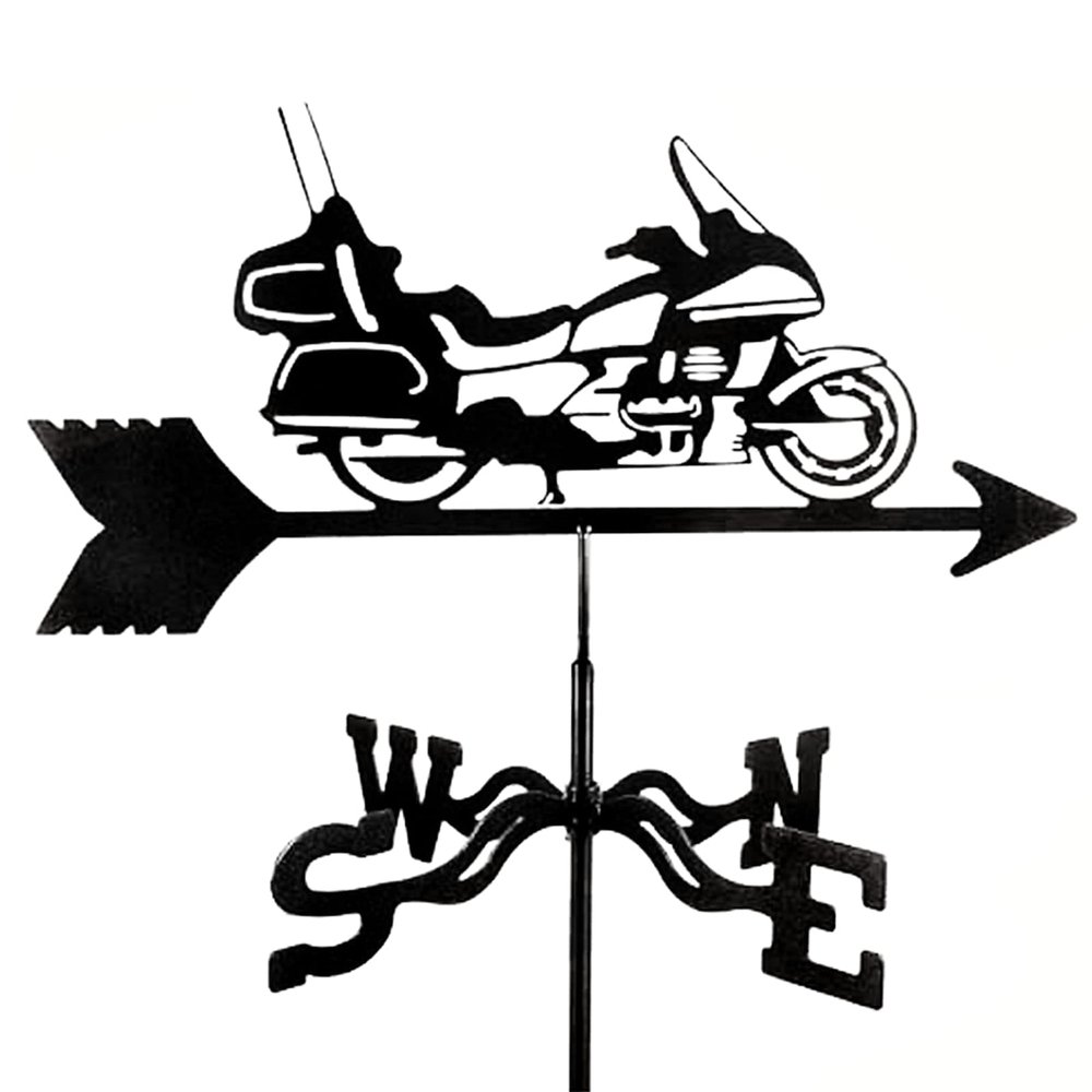 Stainless Steel Garden Weather Vane, Retro Wind Direction Indicator, Style 2