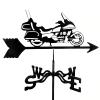 Stainless Steel Garden Weather Vane, Retro Wind Direction Indicator, Style 2 view 1