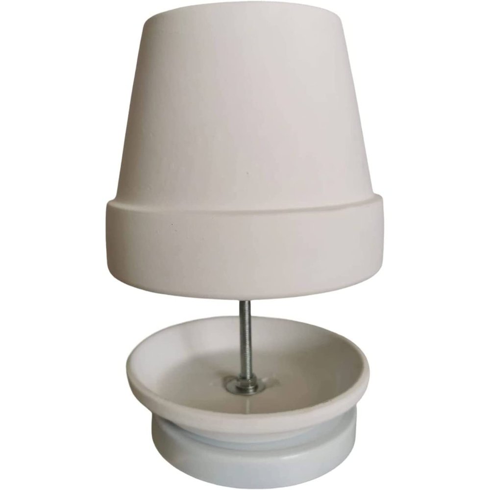 Candle Heater Stand DIY Tea Light Oven Kit, Holds up to 6 Tea Lights, White
