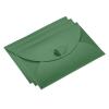 PATIKIL 50-Pack Mini Gift Card Envelopes with Heart-Shaped Clasp, Dark Green view 1