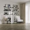 byde Slim Wall Shelf for Photos, Pictures, and Books – Black, 55 × 6 cm view 4
