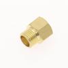 RICODA Brass F/M Threaded Pipe Fitting, M20x1.5 Male × DN6 Female view 1