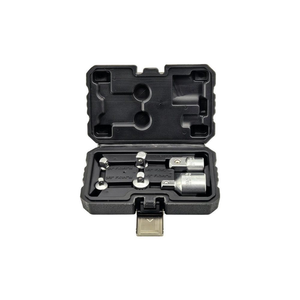 6 Square Drive Socket Adapters, 1/4" to 3/4"