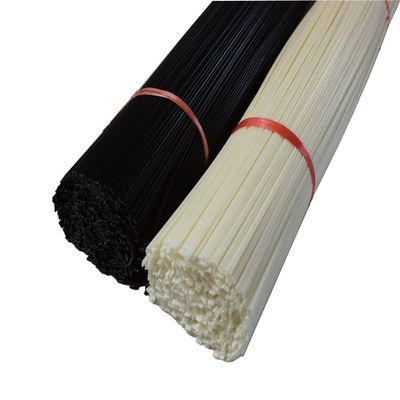 WALNUTS 10-Piece ABS Plastic Welding Rods, 200 mm, Black and White, for Motorcycle Fairing Repairs (ABS White, 10 pcs)