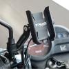 DSMBKS Motorcycle Handlebar Phone/GPS Holder for Yamaha TMAX 560, Black view 3