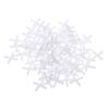 VILLFUL 10,000-Piece PE Cross-Shaped Tile Spacers for Floor Tiles, White view 1