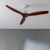 Cecotec EnergySilence Aero 5270 Ceiling Fan, White & Black Wood view 2