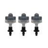 LRJSKWZC Garden Irrigation Misting Nozzle, 4 mm Barbed, Agricultural Greenhouse Sprayer, 5-Pack view 1