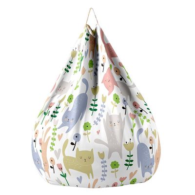 Treer Cat Bean Bag Cover, Unfilled, 90 x 110 cm, Catnip