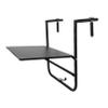 SXSGSM Folding Height-Adjustable Balcony Hanging Table view 1