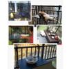 SXSGSM Folding Height-Adjustable Balcony Hanging Table view 4