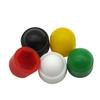 Hex Nut Dome Protective Caps, Plastic M4 M5 M6 M8 M10 M12 M14 M16 M18 M20 M22 M24 M27 M30 M33 M36 M39 M42–M6×10×13 mm, 20 pcs, Yellow view 3
