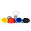 Hex Nut Dome Protective Caps, Plastic M4 M5 M6 M8 M10 M12 M14 M16 M18 M20 M22 M24 M27 M30 M33 M36 M39 M42–M6×10×13 mm, 20 pcs, Yellow view 4