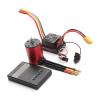 Karlak S3650 3900KV Brushless Motor with 60A ESC, XT60 Plug and Programming Card for 1/8 and 1/10 Cars view 4