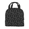 Ahdyr Sperm Where Ova The Rainbow Charcoal Lunch Bag for Girls and Boys, Lunch Box Container, Reusable Insulated Lunch Bag for School, Picnics and Outdoor Travel view 4