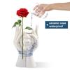 CEMABT Face Vase, Ceramic Body Vase, Female Form, Modern Decor, Small Vase for Bookshelves view 3