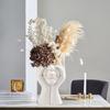 CEMABT Face Vase, Ceramic Body Vase, Female Form, Modern Decor, Small Vase for Bookshelves view 4